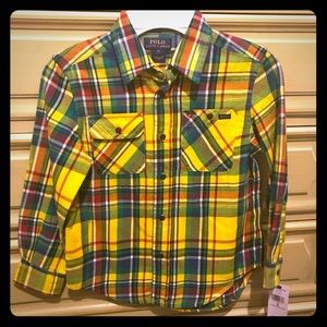 NWT POLO Ralph Lauren boys dress shirt